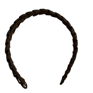 Brown Braid Hair Hoop - Headband 2