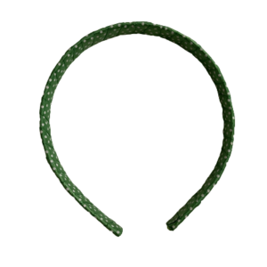 Dark Green with Light Green Hair Hoop - Headband 2