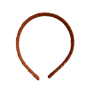 Dark Orange with Light Orange Hair Hoop - Headband 2