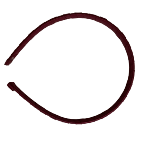 Dark Vine with Light Pink Hair Hoop - Headband 2