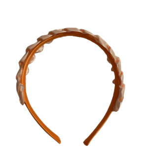 Light Orange and Dark Orange Braid Hair Hoop - Headband 2